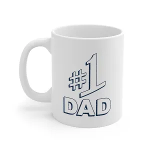 #1 Dad Coffee Mug