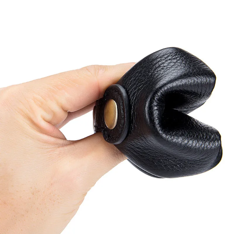 100% Leather Coin Pouch for Women