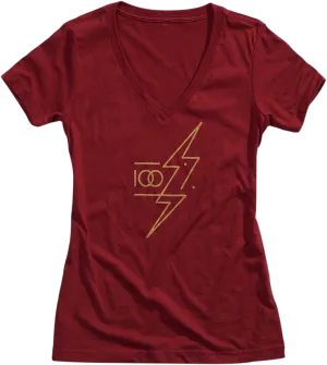 100% Women's Helgi T-Shirt - Brick