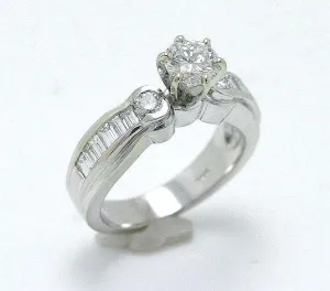 1.45ct Diamond Engagement Ring