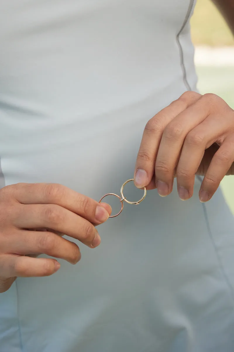 18K Gold Small Trinity Ring
