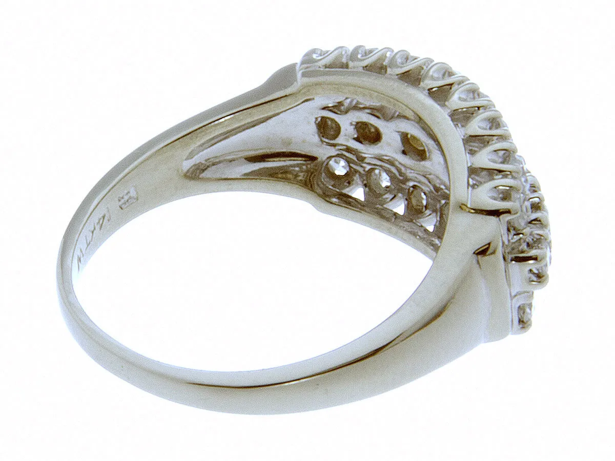 1950s 1.00ct Diamond Anniversary Band Ring