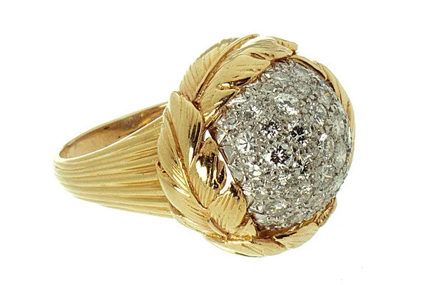 1960s 2.00ct Diamond Dome Ring