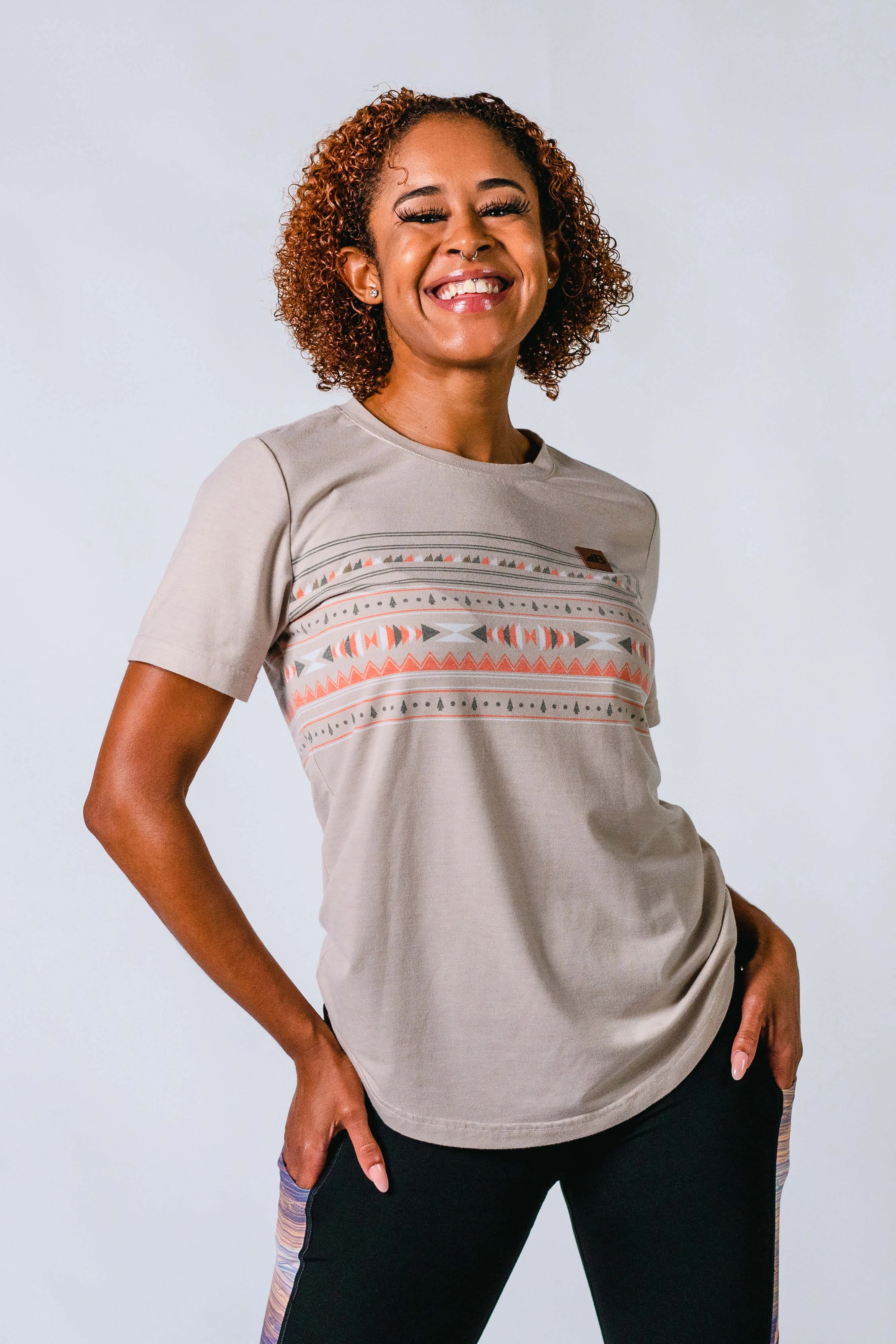 2-Pack Bundle: Women's Graphic Traverse Tek Tees (Size XL)