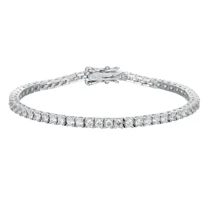 2.5mm Full Diamond Women's Tennis Bracelet