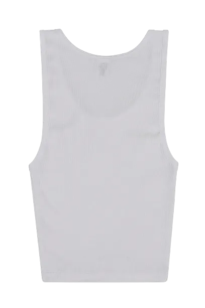 2x1 Rib Crop Tank