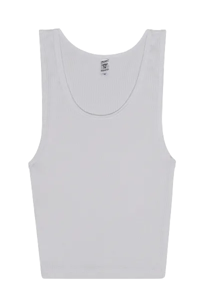 2x1 Rib Crop Tank