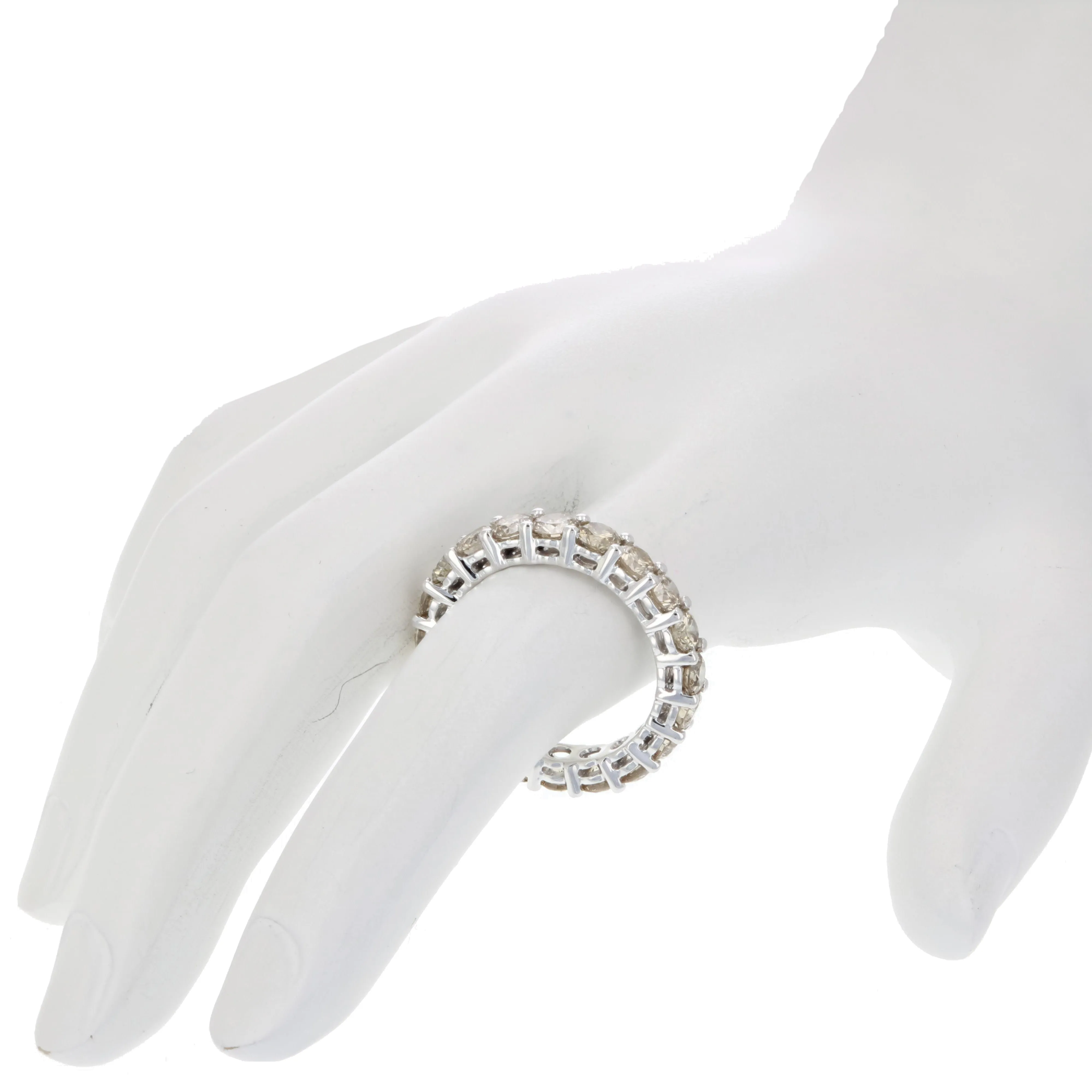 3 cttw Champagne Diamond Eternity Band
