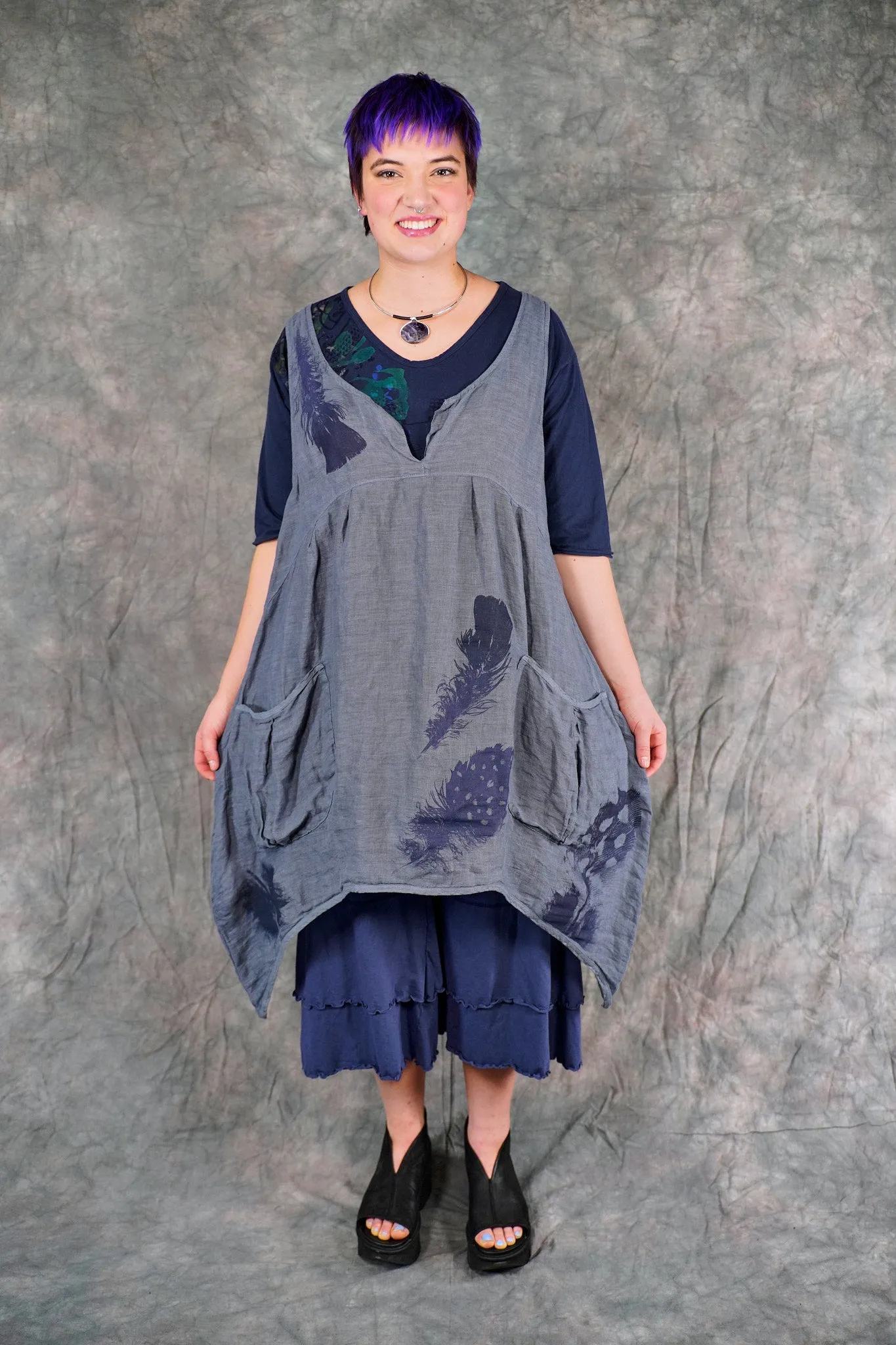 6185 Light as Air Midlayer River Mist-P