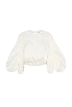 AJE Utopia Ruched Top