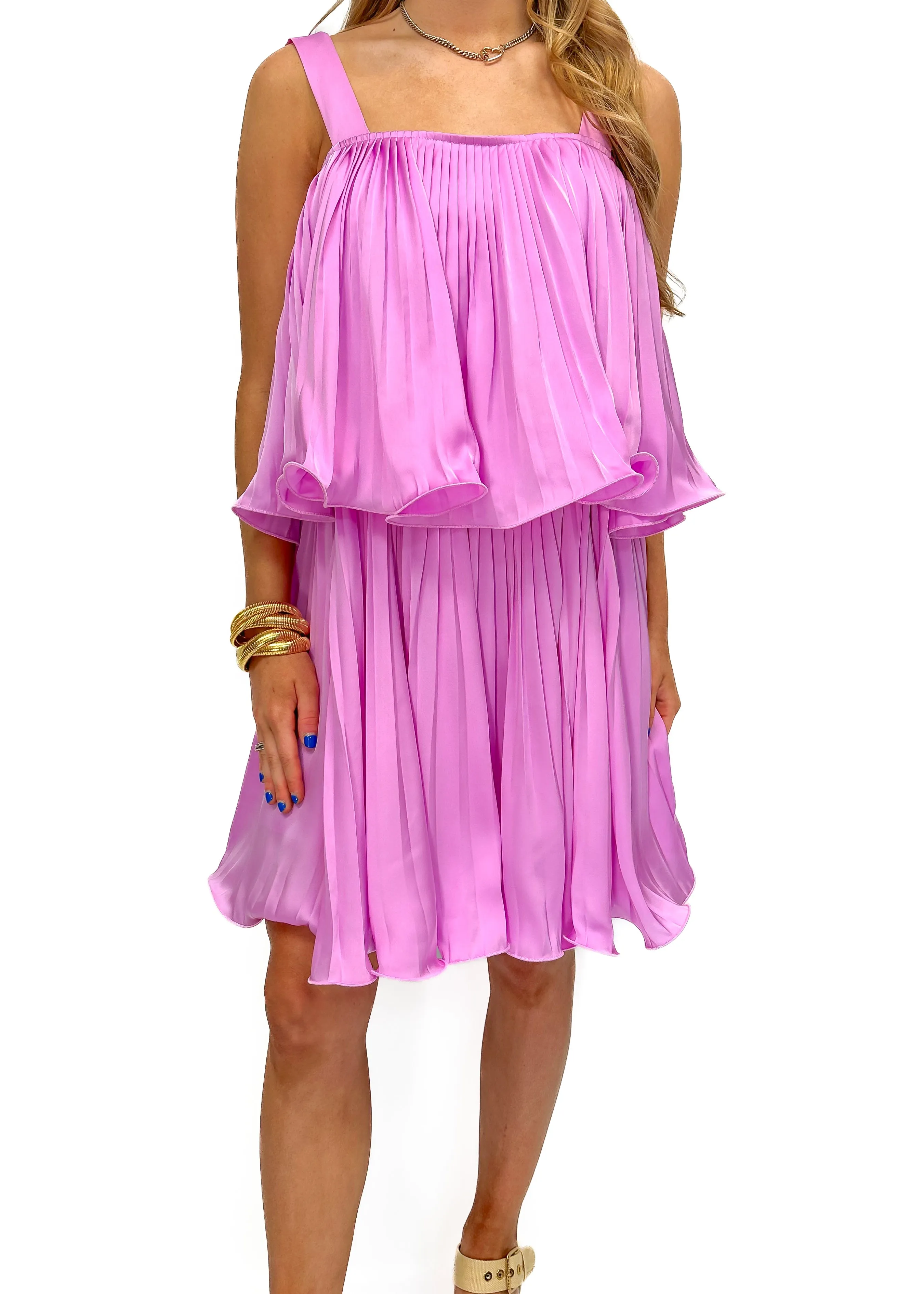 Alden Adair Carrie Dress  - Lavender