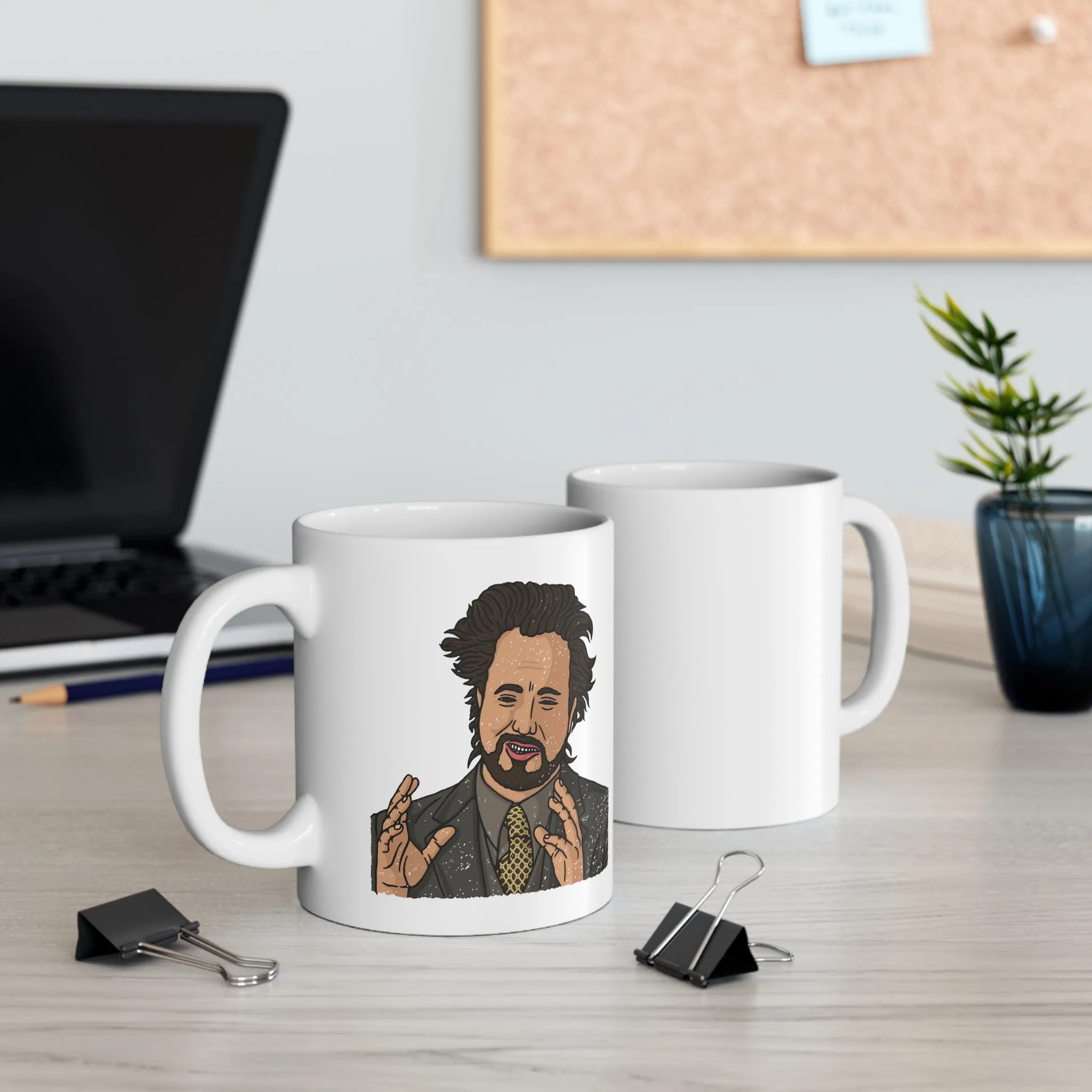 Alien Guy Meme Coffee Mug
