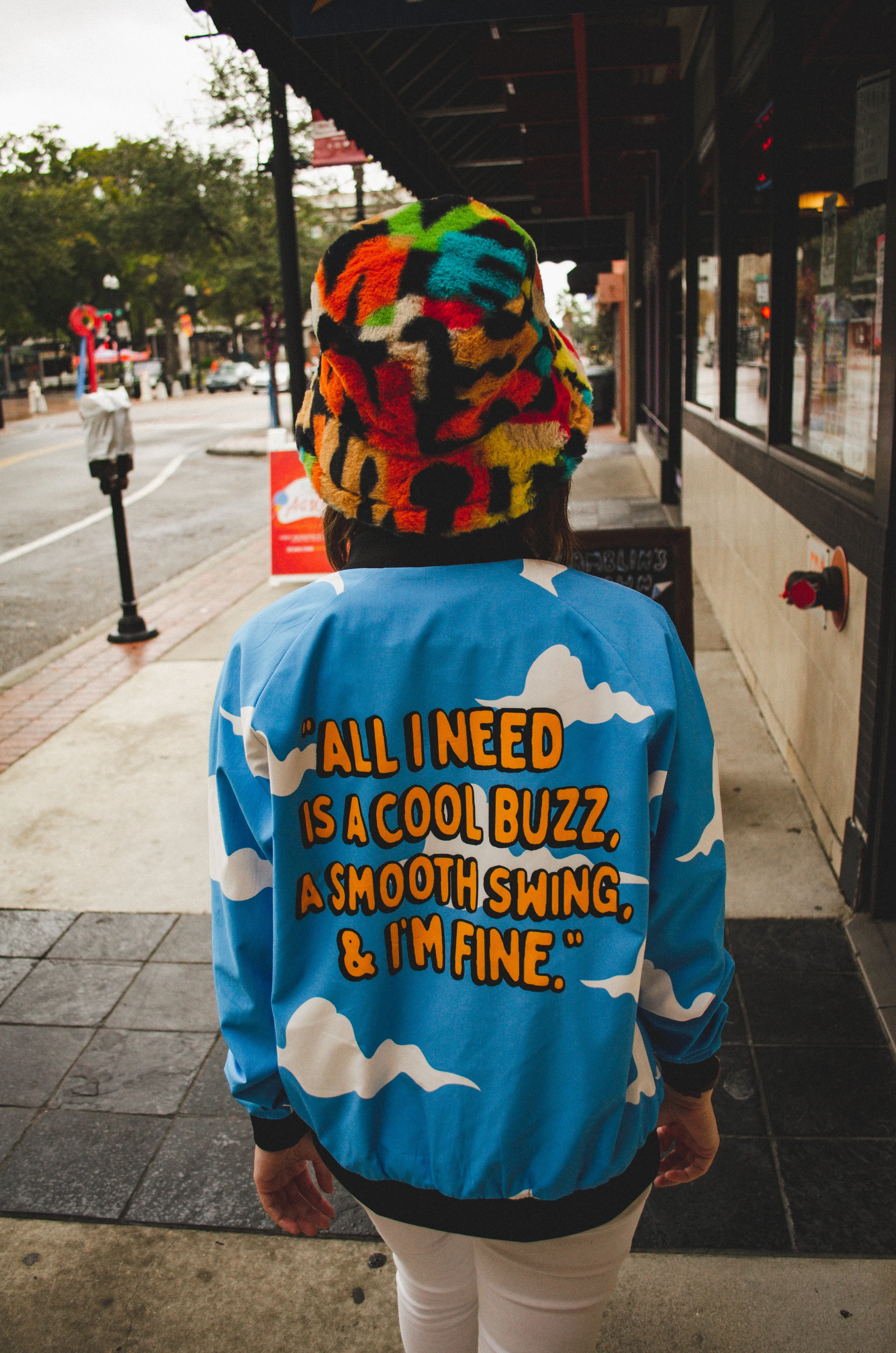 All I Need Cloud Bomber (Women's)