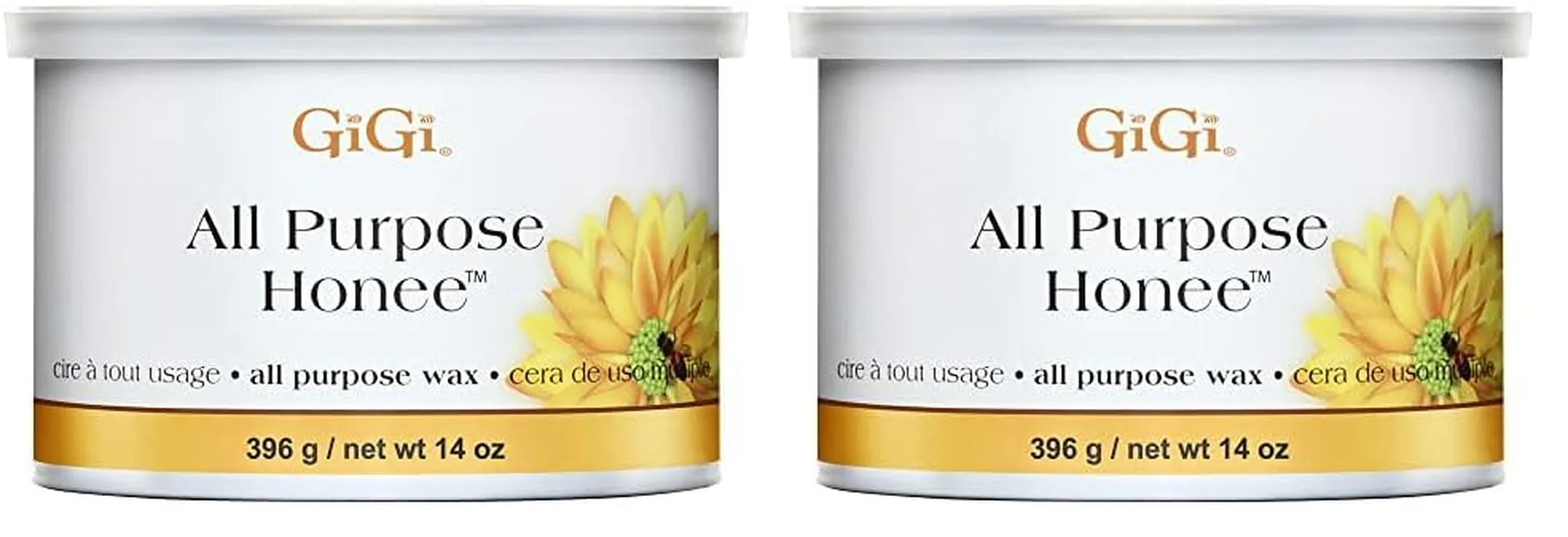 All Purpose Honee Hair Removal Soft Wax for All Skin and Hair Types, 14 Oz