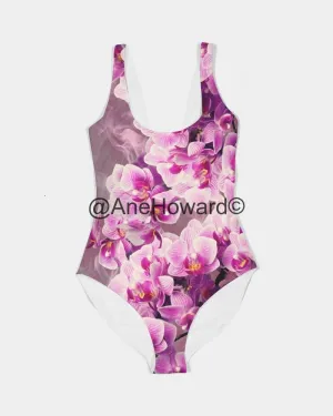 Aloha Pink Smoke Women's One-Piece Swimsuit