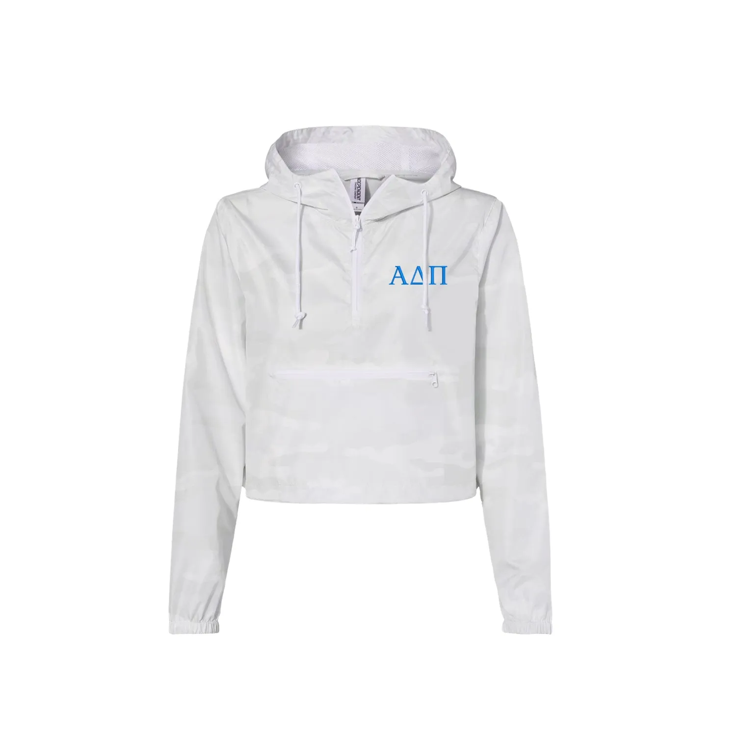 Alpha Delta Pi Crop Windbreaker