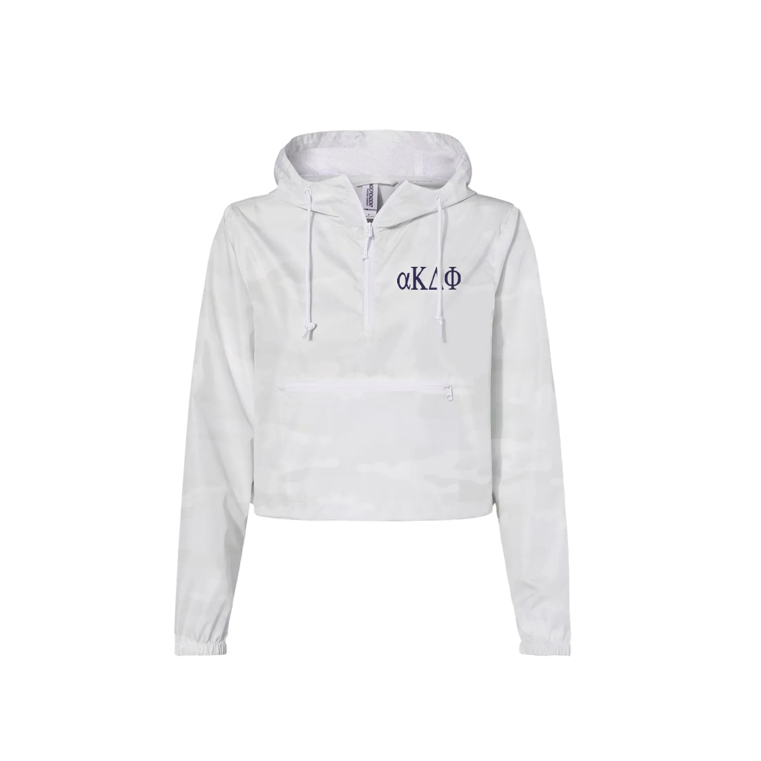 alpha Kappa Delta Phi Crop Windbreaker