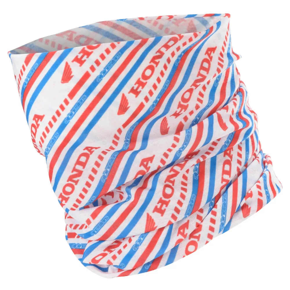 Alpinestars Honda Neck Tube White / Red / Blue