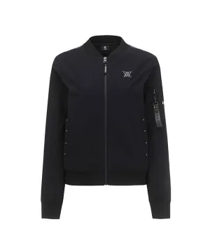 ANEW Golf: Woman Signature Tricot Set Up Jacket -Black