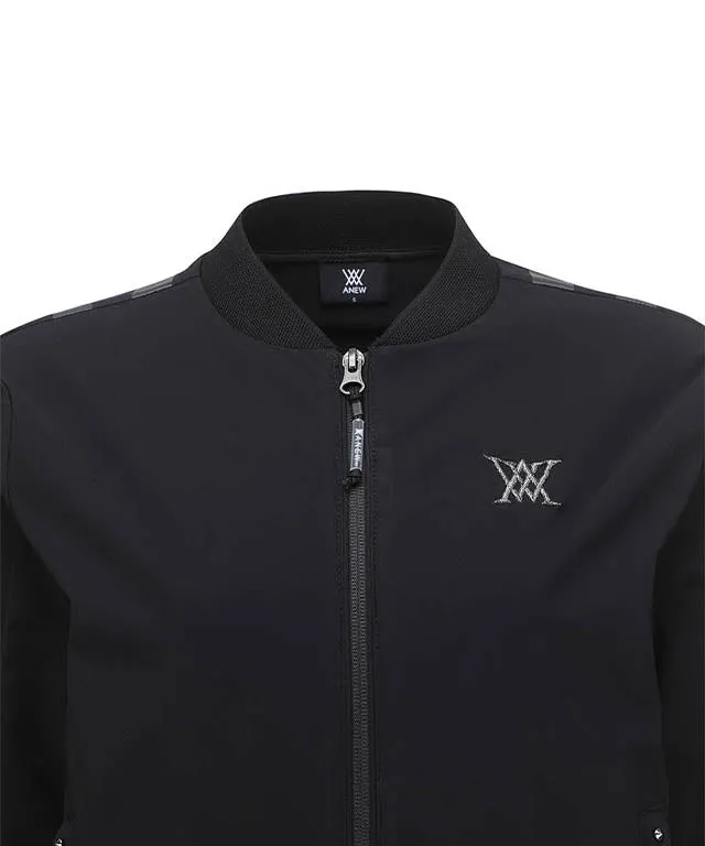 ANEW Golf: Woman Signature Tricot Set Up Jacket -Black