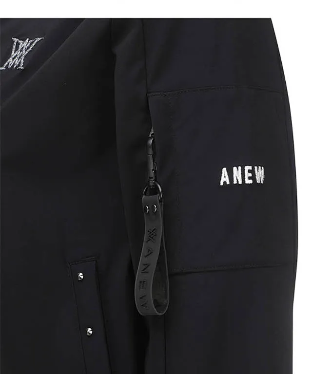 ANEW Golf: Woman Signature Tricot Set Up Jacket -Black