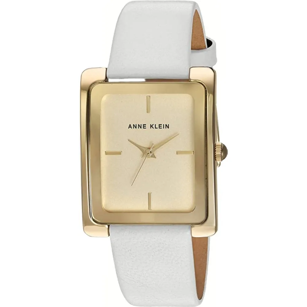 Anne Klein Women's Leather Strap Watch | Multiple Colors