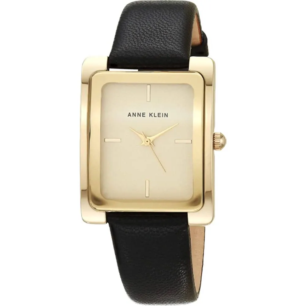 Anne Klein Women's Leather Strap Watch | Multiple Colors