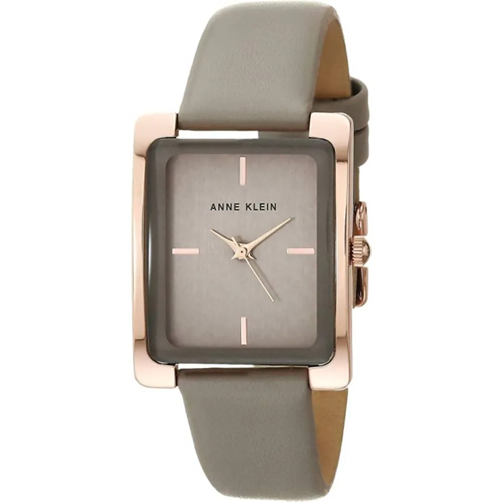 Anne Klein Women's Leather Strap Watch | Multiple Colors