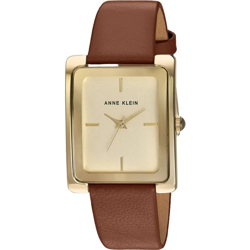 Anne Klein Women's Leather Strap Watch | Multiple Colors