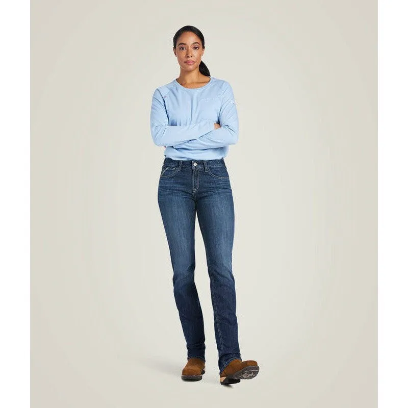 Ariat Women's Flame Resistant Perfect Rise DuraStretch Slim Leg Jean Madera - 10039658