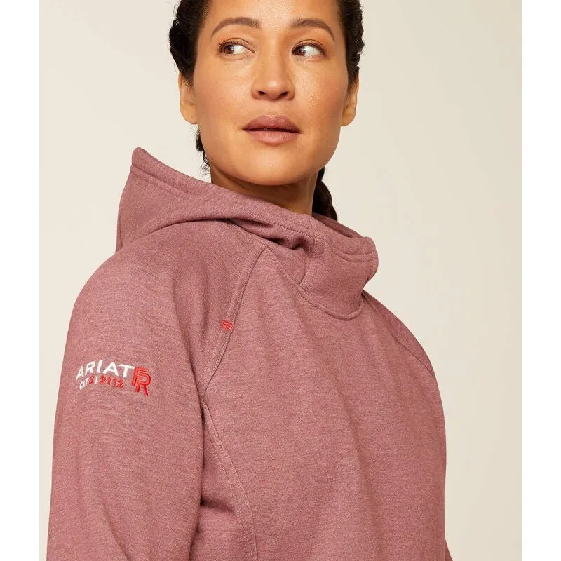 Ariat Women's Primo Fleece 2.0 Flame Resist Hoodie Rose - 10052904