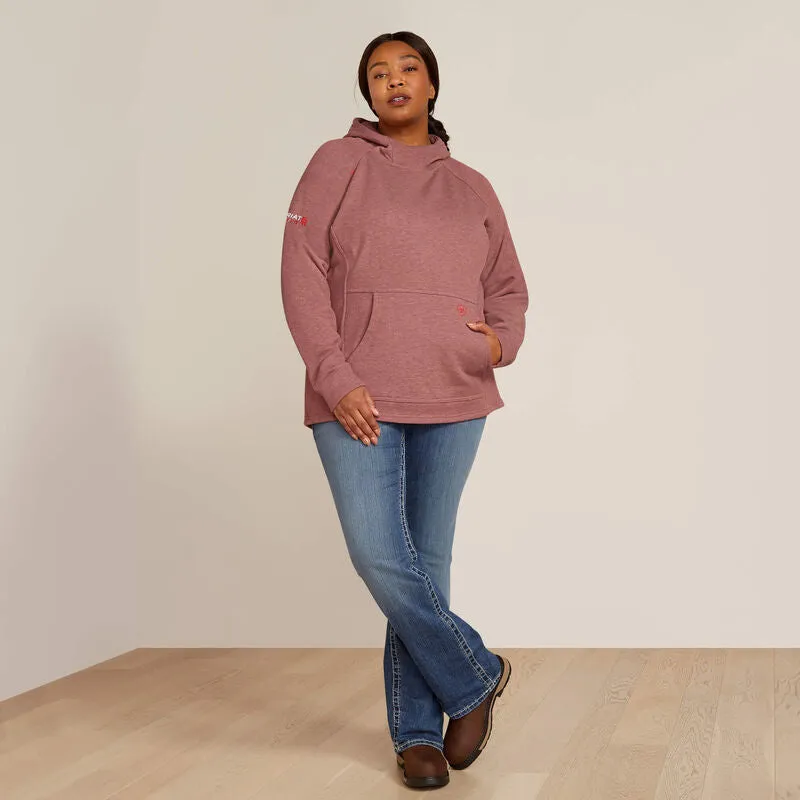 Ariat Women's Primo Fleece 2.0 Flame Resist Hoodie Rose - 10052904