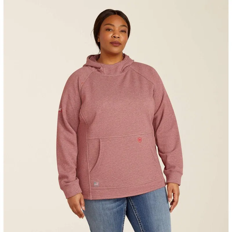 Ariat Women's Primo Fleece 2.0 Flame Resist Hoodie Rose - 10052904