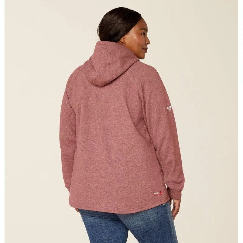 Ariat Women's Primo Fleece 2.0 Flame Resist Hoodie Rose - 10052904