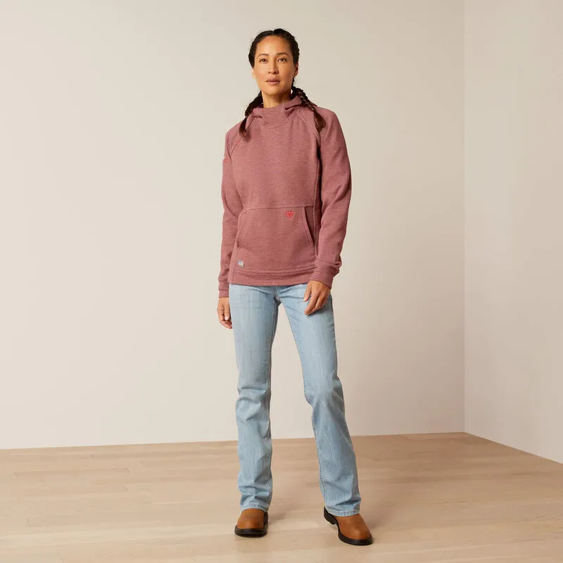 Ariat Women's Primo Fleece 2.0 Flame Resist Hoodie Rose - 10052904