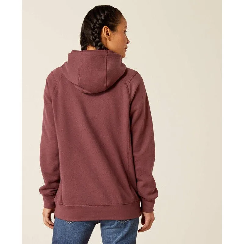Ariat Women's Rev Flame Resistant Pullover Hoodie Grape - 10052835