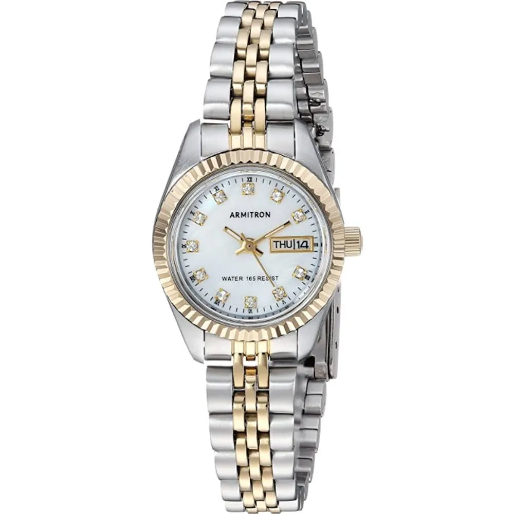 Armitron Women's Premium Crystal Accented Bracelet Watch | Multiple Colors