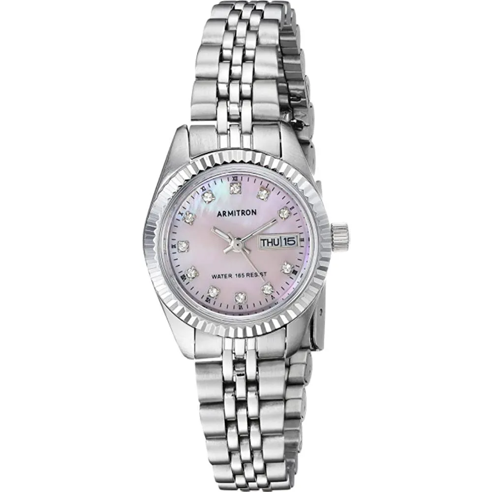 Armitron Women's Premium Crystal Accented Bracelet Watch | Multiple Colors
