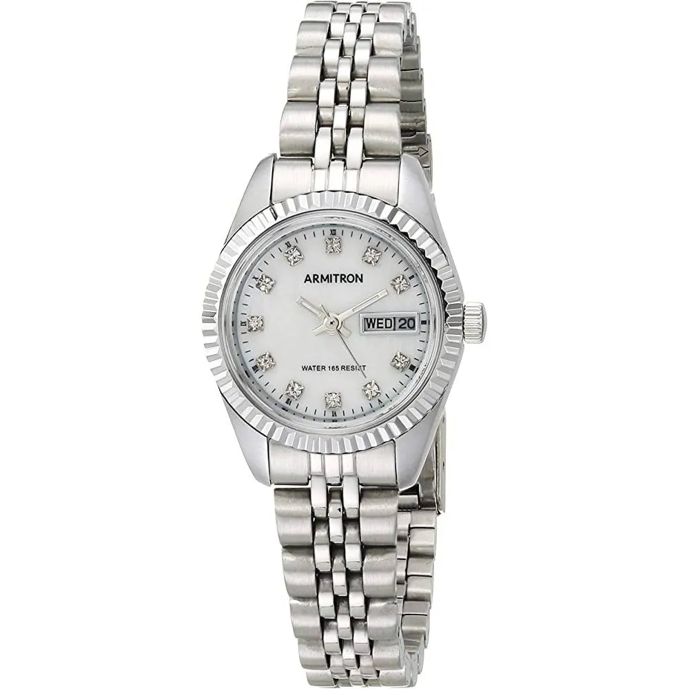 Armitron Women's Premium Crystal Accented Bracelet Watch | Multiple Colors