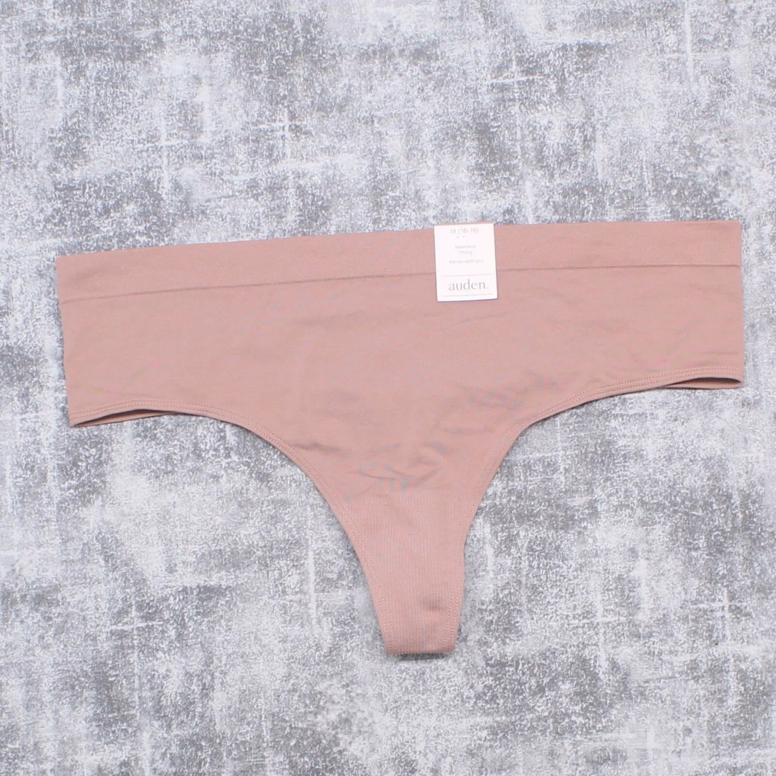Auden Women's Plus Size Seamless Thong
