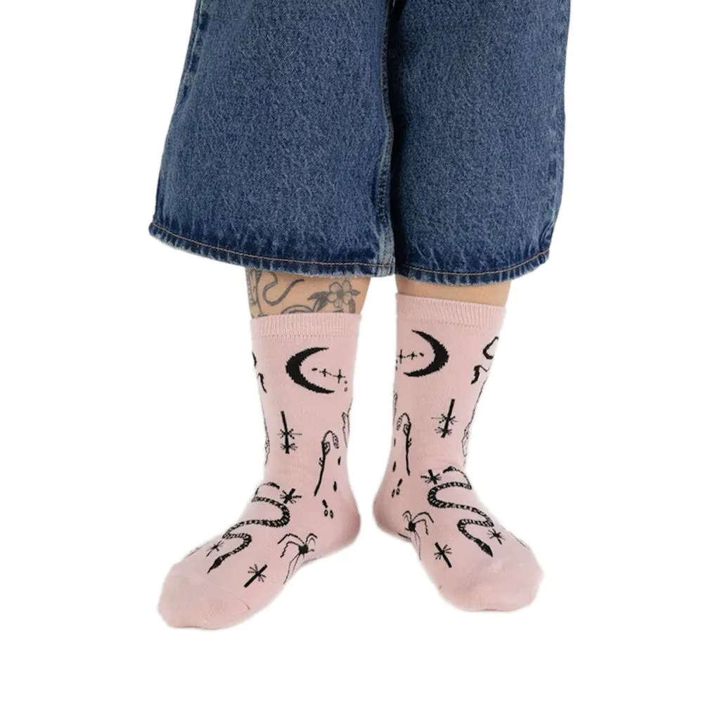 Baggu Crew Sock, Ballet Icons