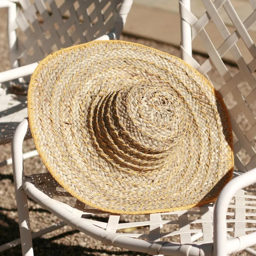 Balinese Pecatu Wide Brim Straw Hat