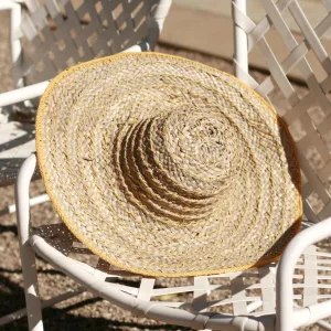 Balinese Pecatu Wide Brim Straw Hat