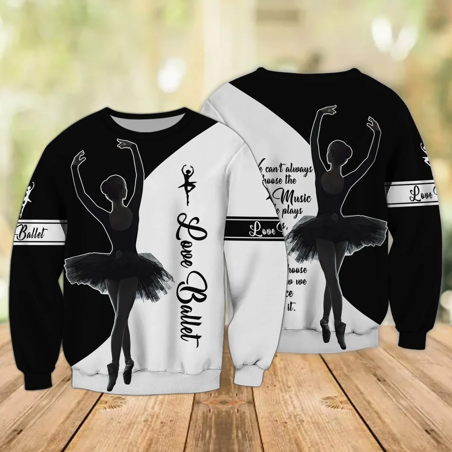 Ballet Dancer - Personalized Name 3D TShirt (NO CT) - HTA