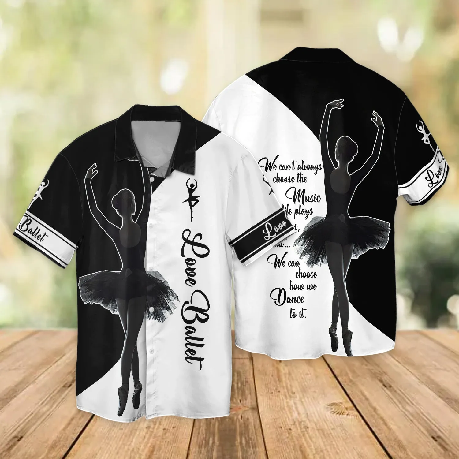 Ballet Dancer - Personalized Name 3D TShirt (NO CT) - HTA