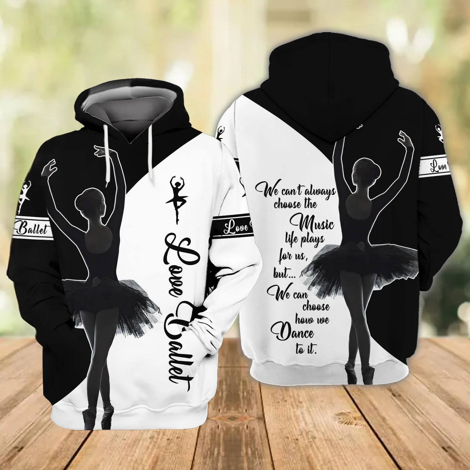 Ballet Dancer - Personalized Name 3D TShirt (NO CT) - HTA