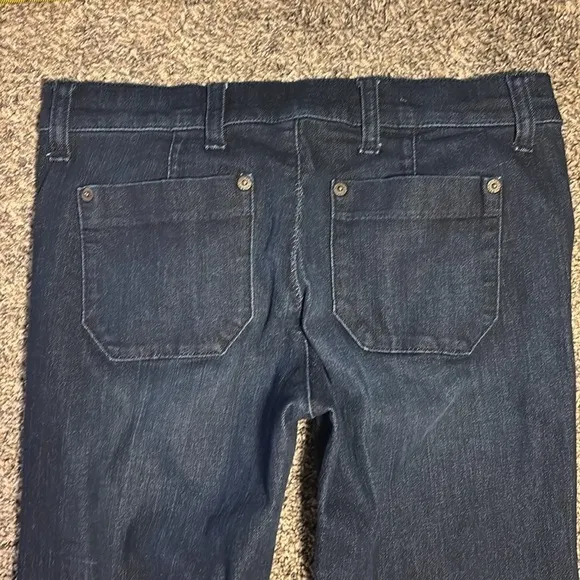 Banana Republic MidRise Wideleg Flare Jeans Sz 26/2