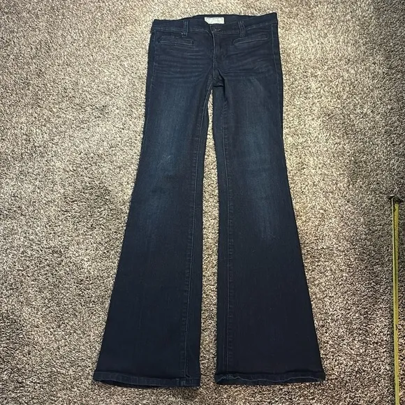 Banana Republic MidRise Wideleg Flare Jeans Sz 26/2