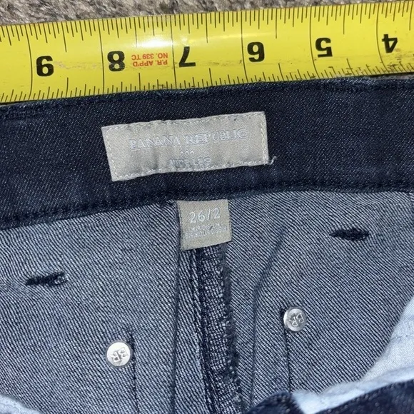 Banana Republic MidRise Wideleg Flare Jeans Sz 26/2