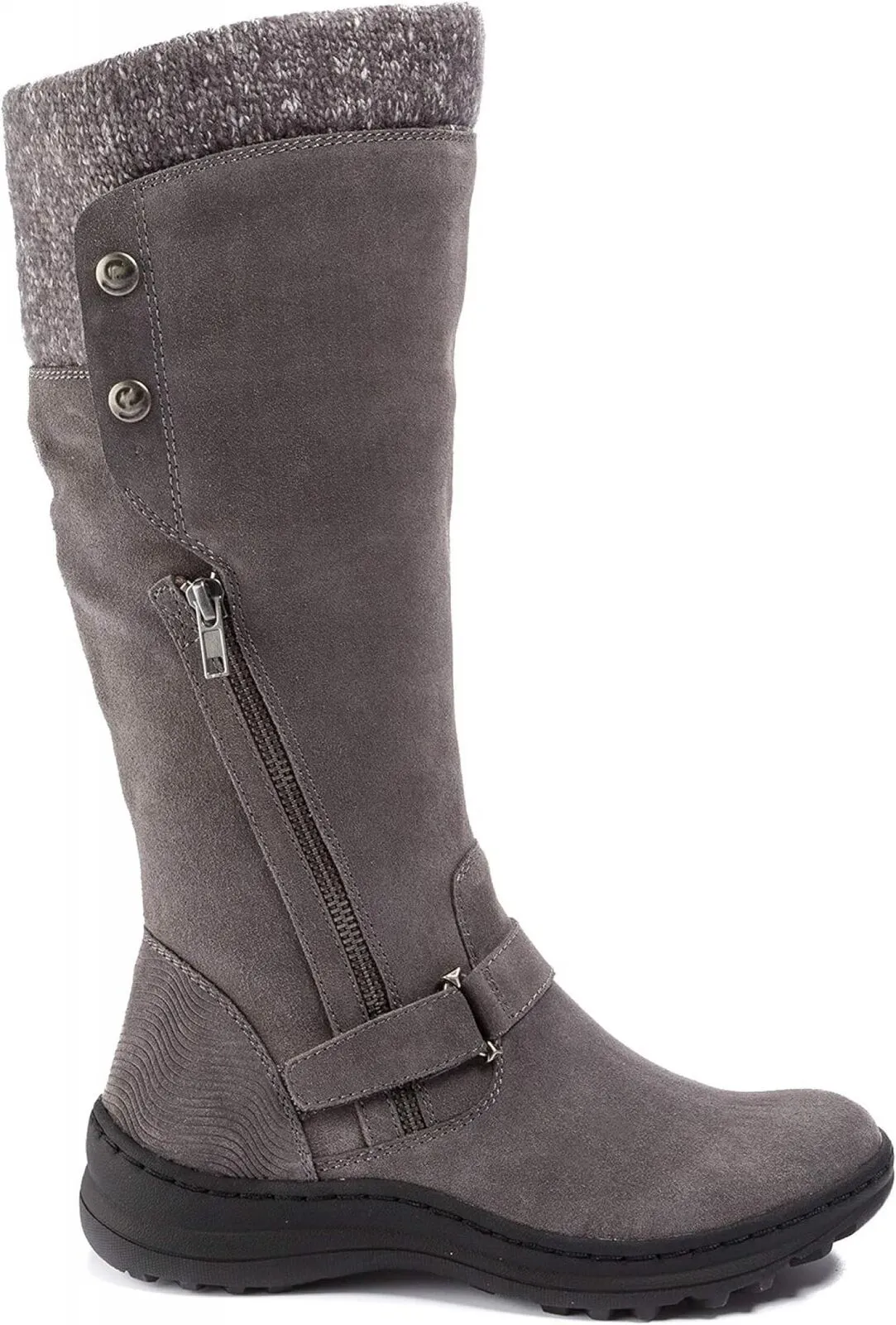 Baretraps Adele Water Resistant Tall Shaft Women's Boot BT25221 Gunmetal Gray 6M